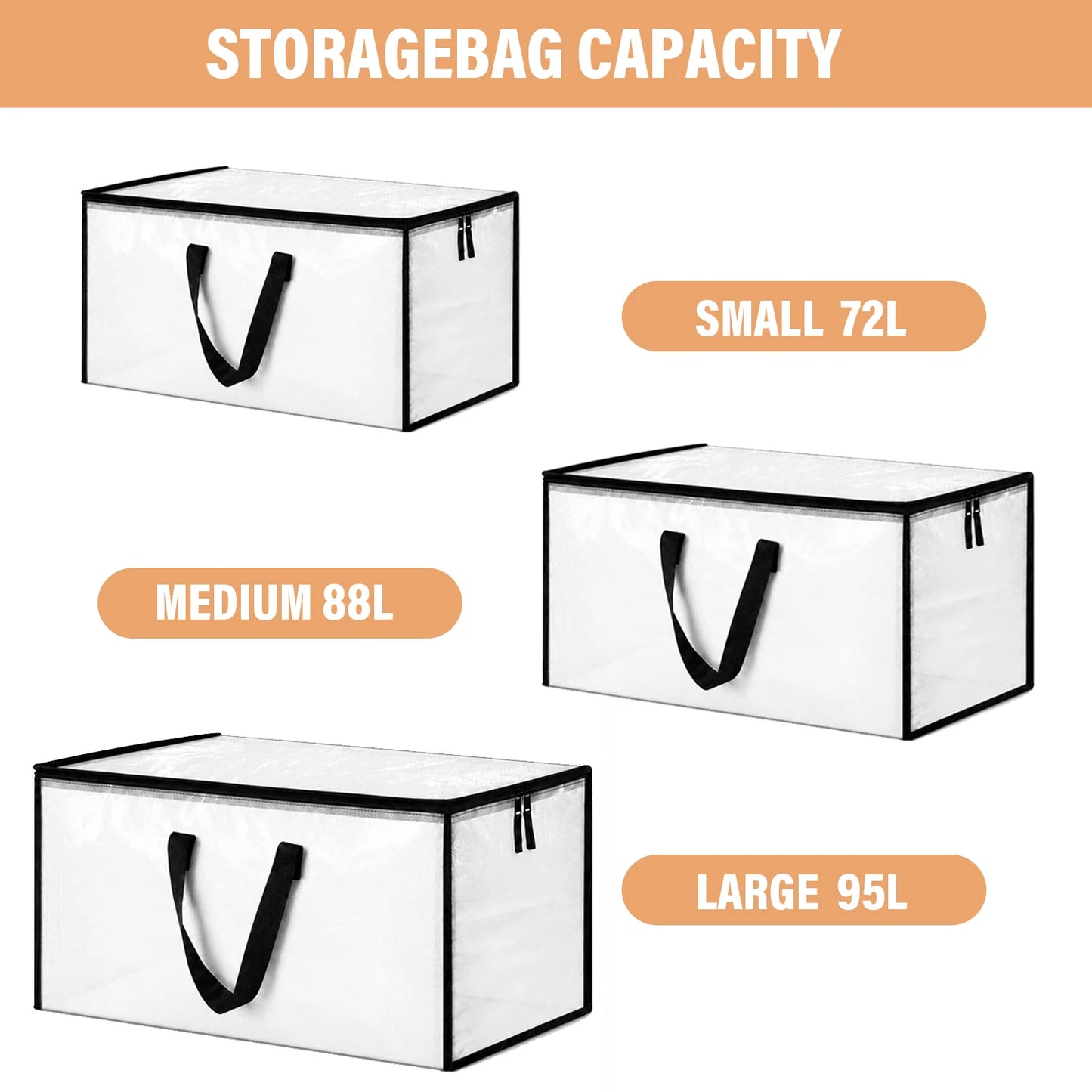 Clear Extra Large Moving Bags