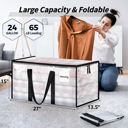 Clear Extra Large Moving Bags
