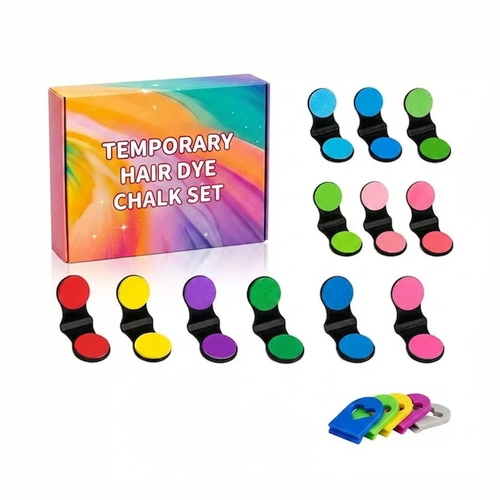 Temporary Hair Dye Chalk Set