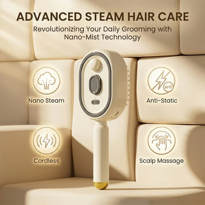 Electric Spray Air Cushion Massage Comb PRO