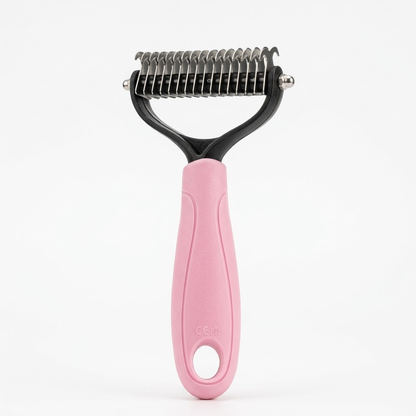 Dual-Sided Pet Grooming Comb for Dogs & Cats