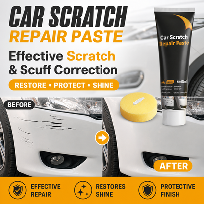 Car Scratch Repair Paste (Easy Application, Quick Drying & Invisible Finish)