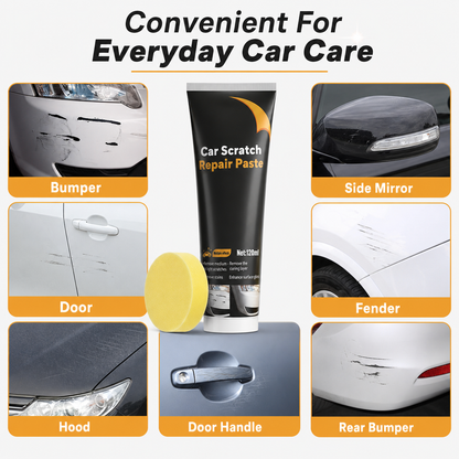 Car Scratch Repair Paste (Easy Application, Quick Drying & Invisible Finish)