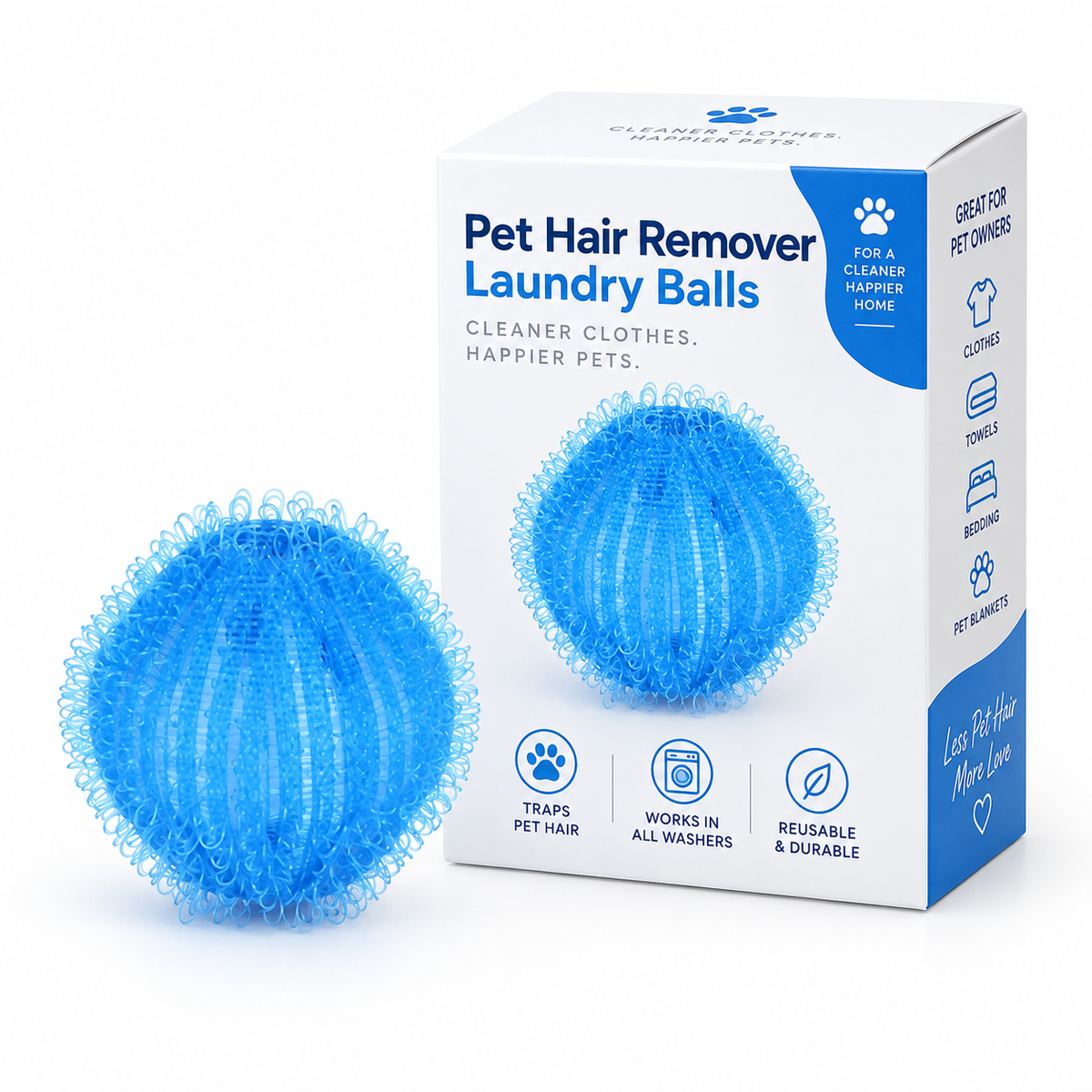 Pet Hair Remover Laundry Balls PRO