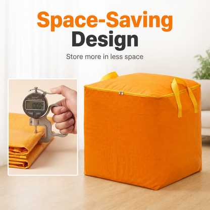 Extra Large Moving & Storage Bag – Thick Durable Dustproof Organizer for Clothes, Bedding, Dorm, Moving & Home Storage