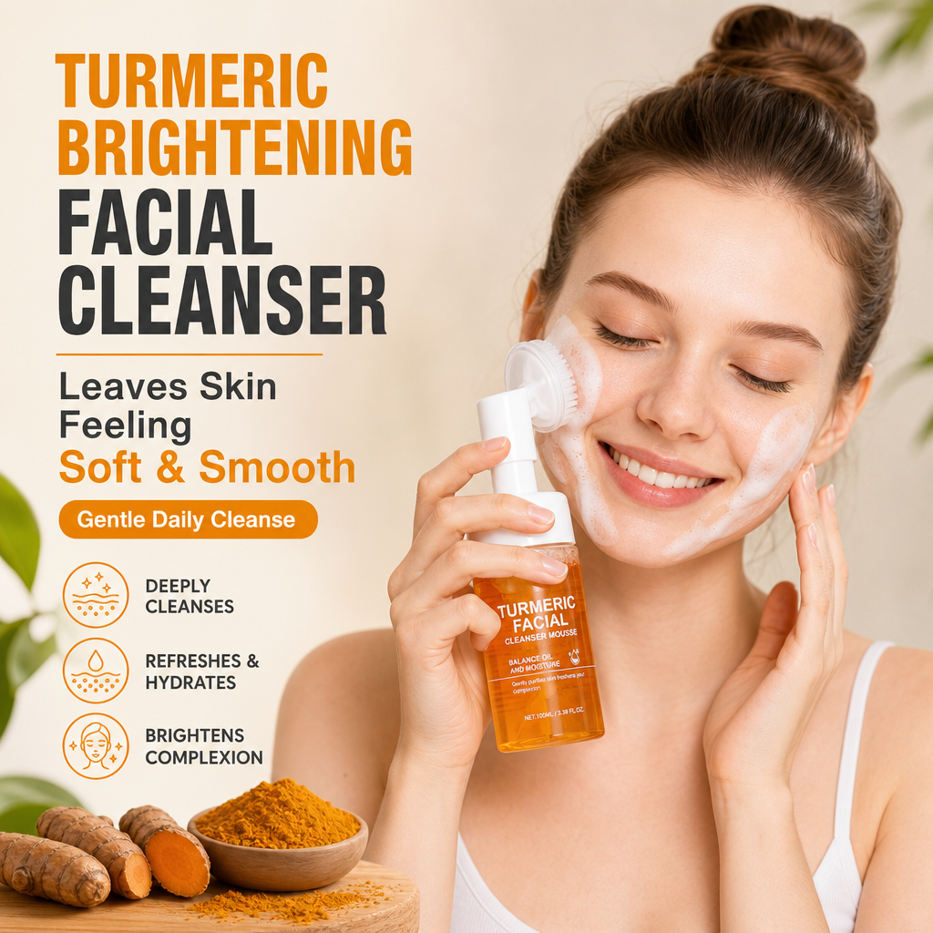 Turmeric Brightening Facial Cleanser