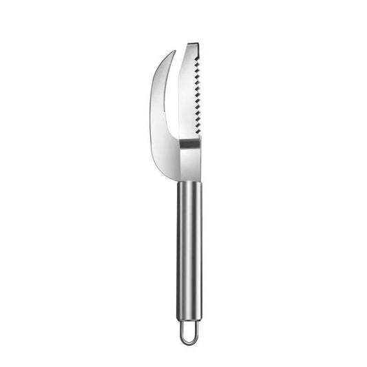 Stainless Steel Fish Scaler & Gutting Tool