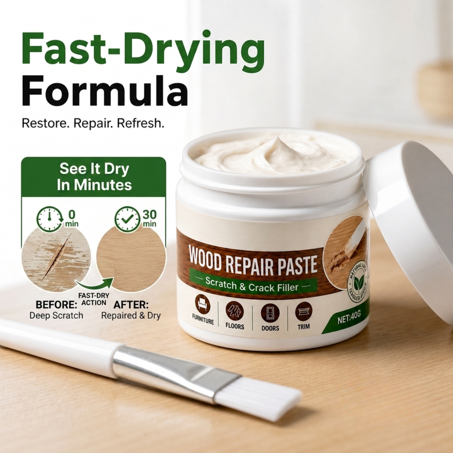 2026 HOT SALE 🥳 50% OFF 🪑 Furniture & Floor Repair Paste