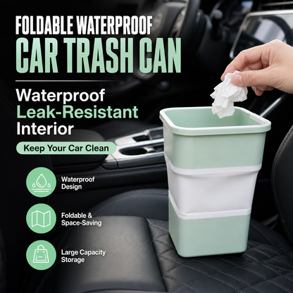 Foldable Waterproof Car Trash Can