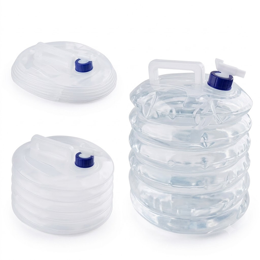 Folding Water Bucket with Faucet