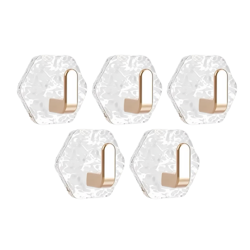Glacier Ripple Self-Adhesive Hooks