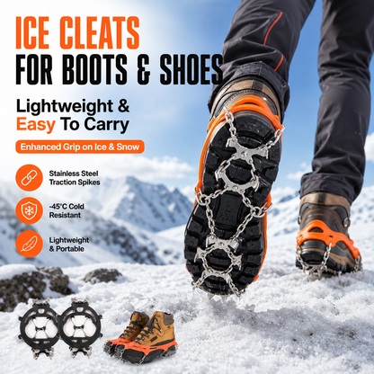 Ice Cleats for Boots & Shoes – Winter Traction