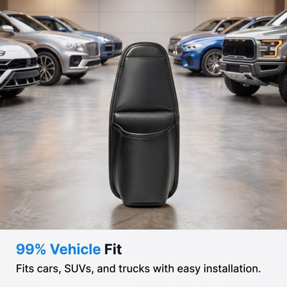 Universal Leather Car Door Cup Holder