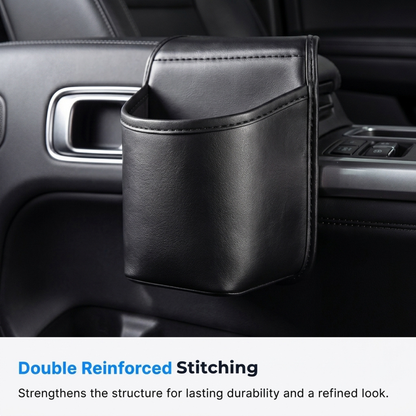Universal Leather Car Door Cup Holder