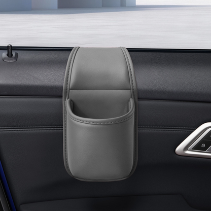 Universal Leather Car Door Cup Holder
