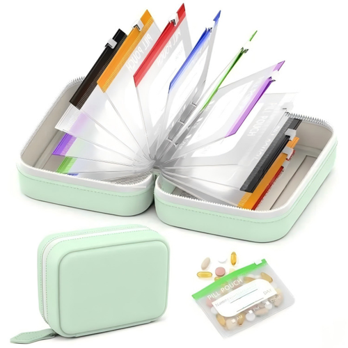 Travel Medicine & Supplement Organiser