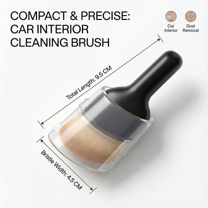 Car Interior Cleaning Brush with Protective Cover PRO