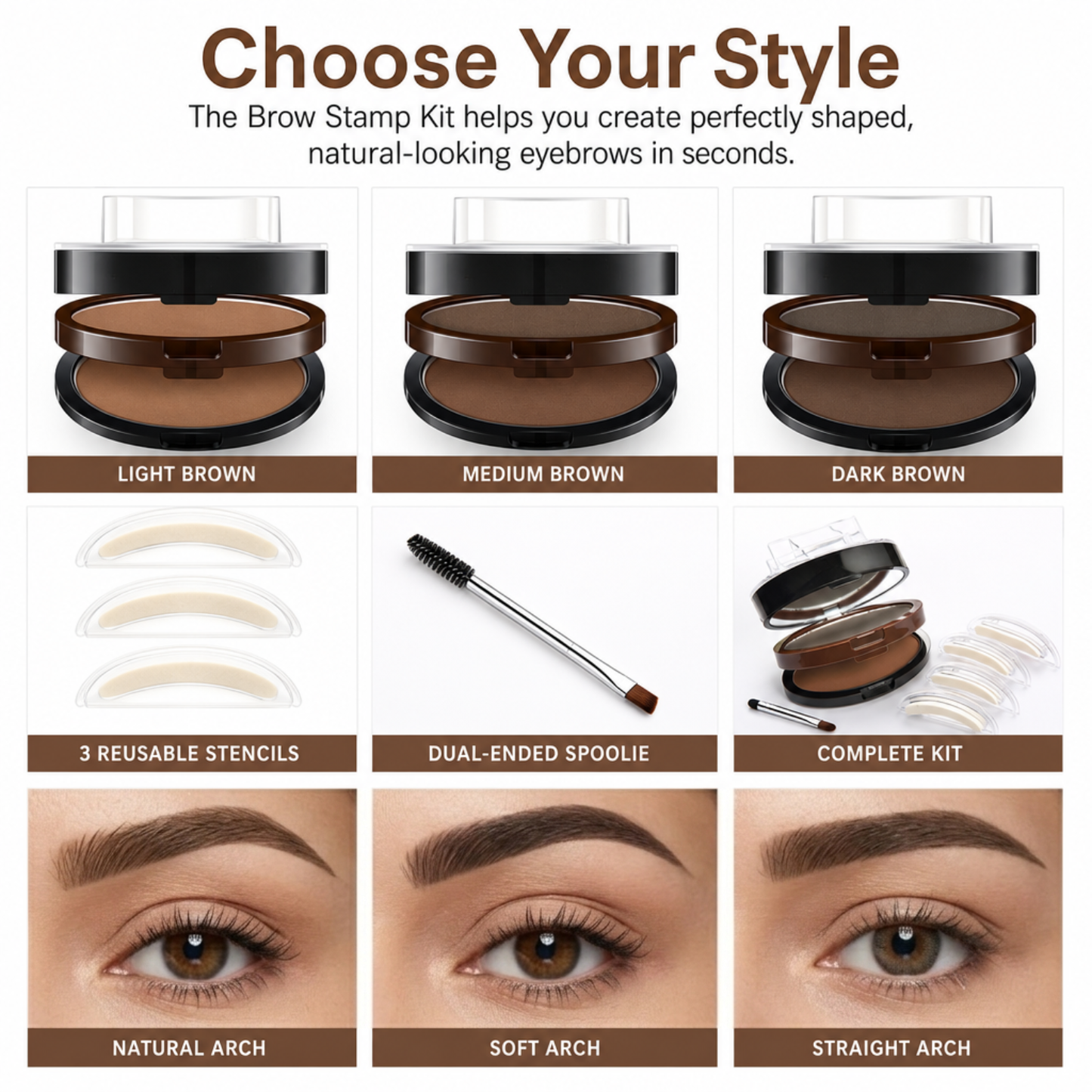Brow Stamp Kit