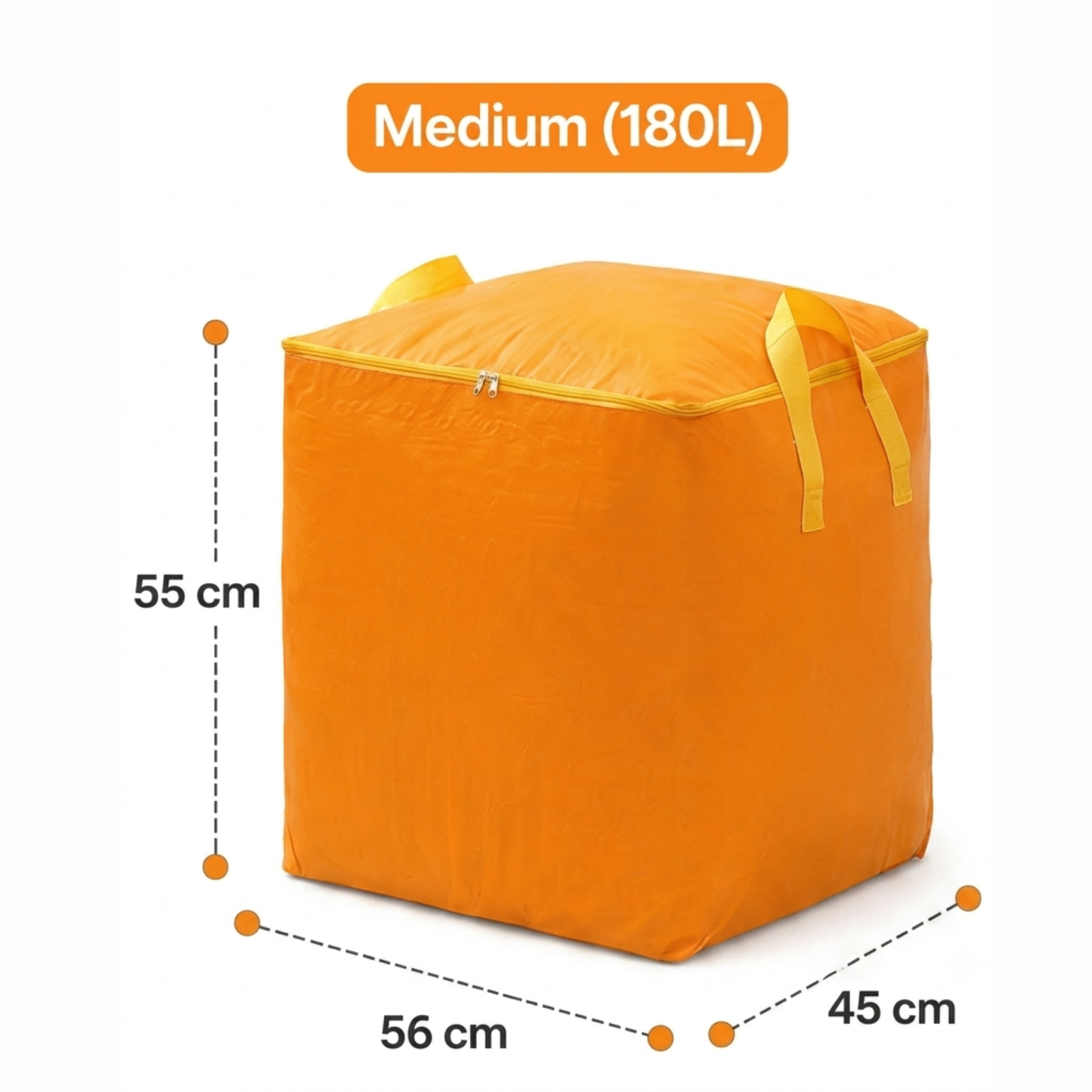 Extra Large Moving & Storage Bag – Thick Durable Dustproof Organizer for Clothes, Bedding, Dorm, Moving & Home Storage