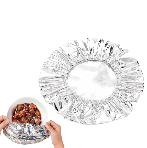 Reusable Aluminum Foil Food Covers (50 PCS)