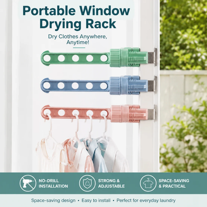 Smart Window Drying Rack