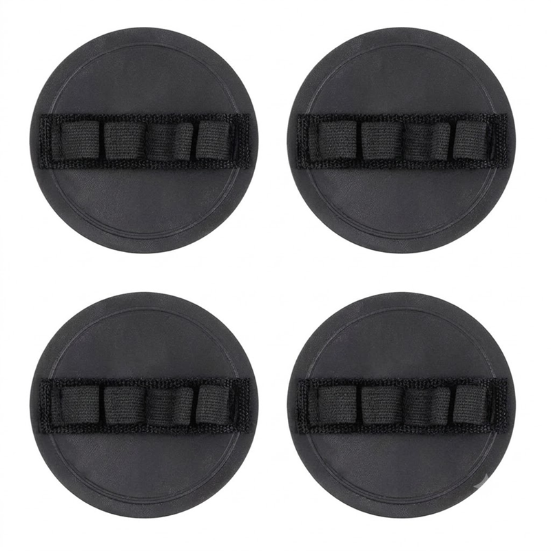 Soft Rubber Shower Scrubber (4 PCS)