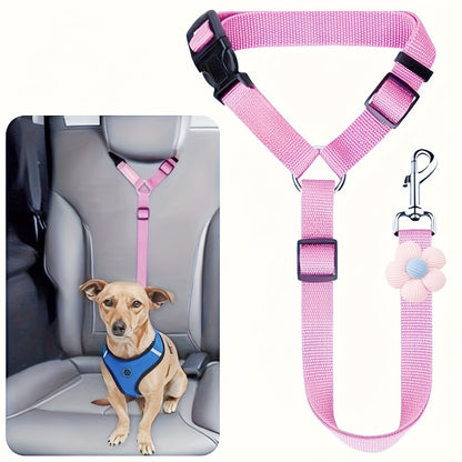 Pet Harnessed Seat Belt for Vehicle Use